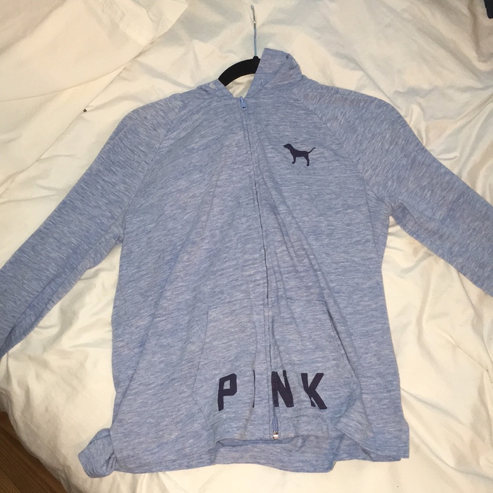 Zip up jacket from pink